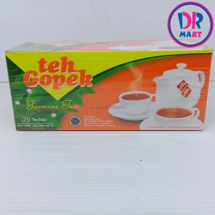 

Teh Gopek Jasmine Celup isi 25