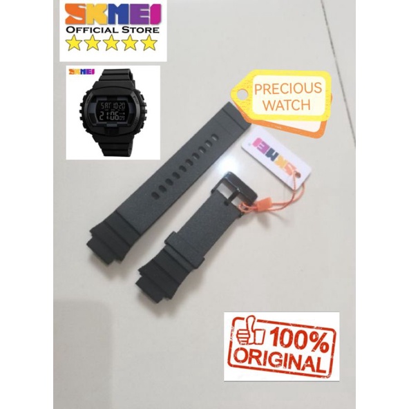 Strap jam tangan skmei 1304 Original pas bisa langsung di pakai