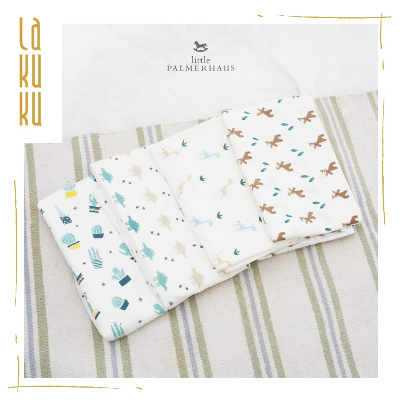 Perlak Alas Ompol Bayi 70x90 cm- Wonderpad Waterproof Little Palmerhaus anti-slip backing Soft Touch