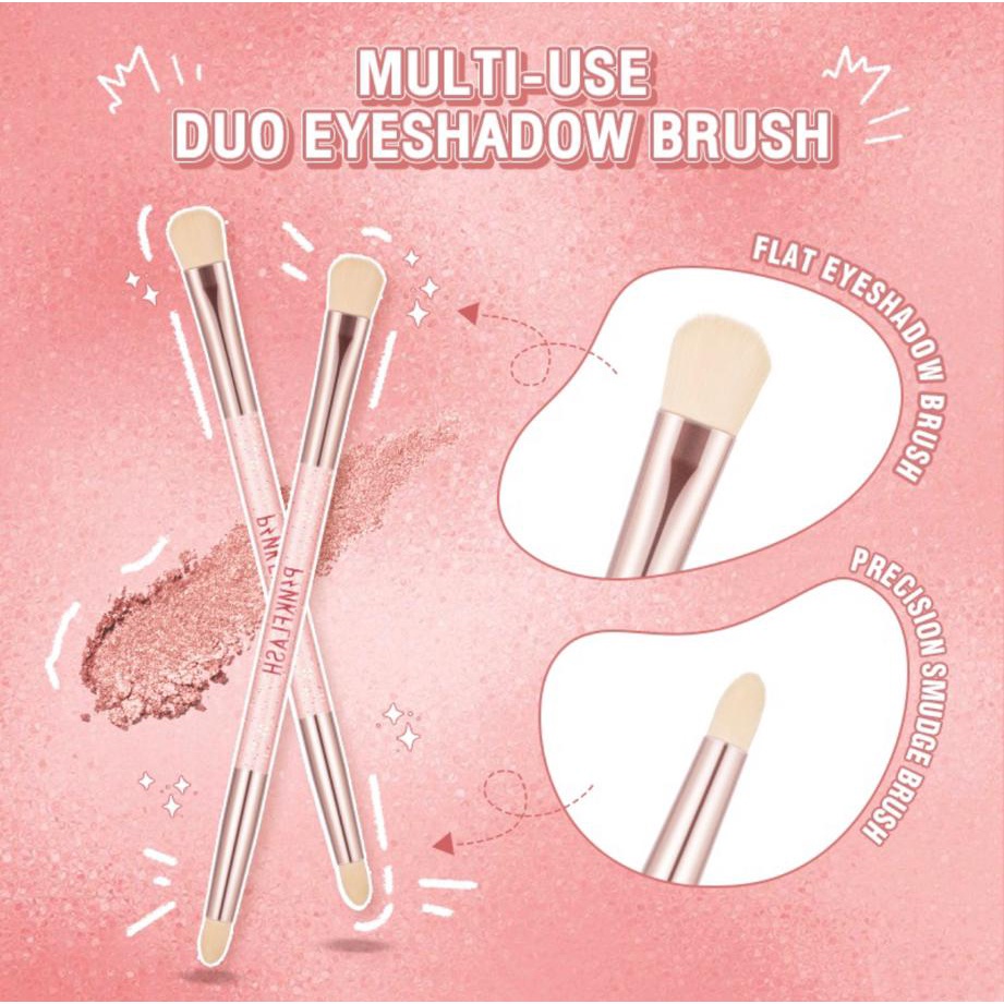 PINKFLASH Multi use Duo Professional Makeup EYESHADOW BRUSH