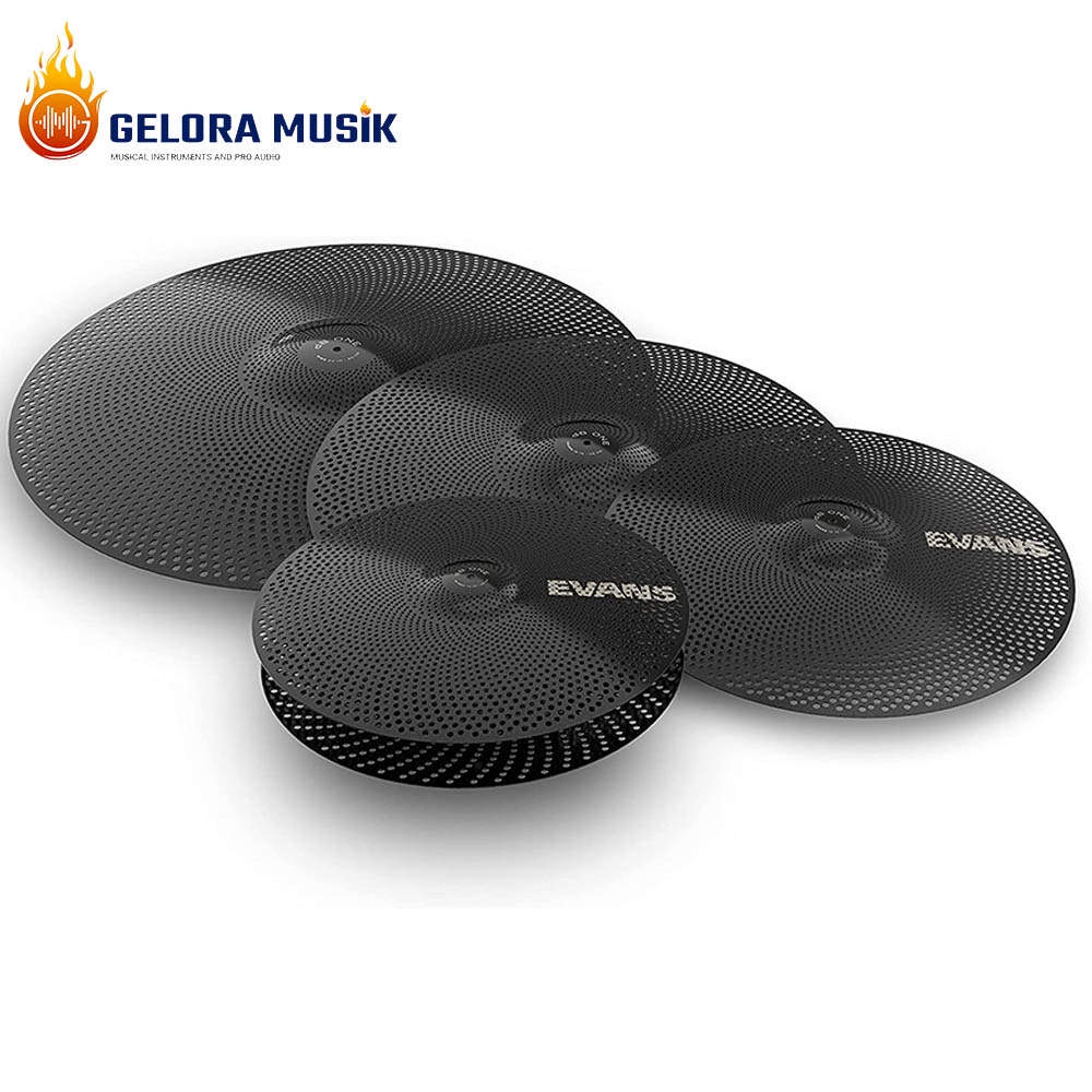 Cymbal drum set Evans (14HH",16",18",20") ECPDB1