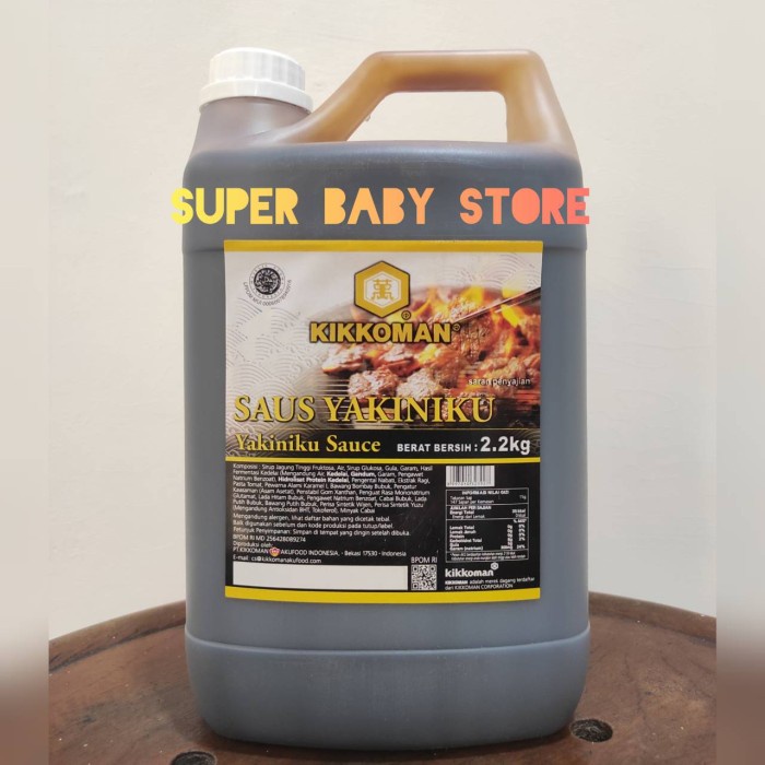 

KIKKOMAN YAKINIKU SAUCE - SAUS YAKINIKU 2 LITER HALAL