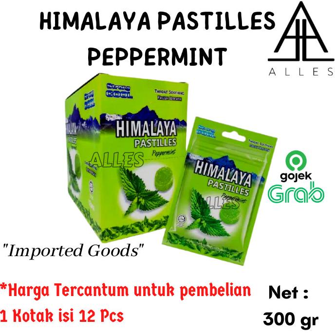 

TERLARIS Permen Himalaya Pastilles Peppermint / Permen Himalaya 1 box isi 12pcs /PERMEN LUNAK/PERMEN VIRAL/PERMEN MILO/PERMEN YUPI/PERMEN JADUL/PERMEN KARET