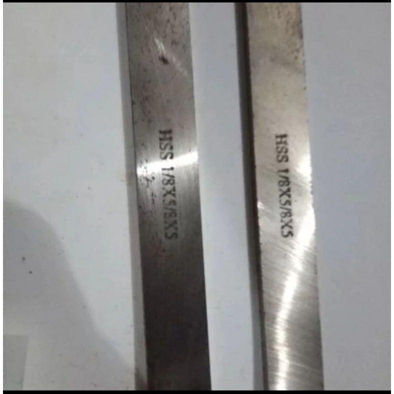 Pahat bubut persegi panjang datar 1/8x5/8x5 - GSW HSS MATA PISAU