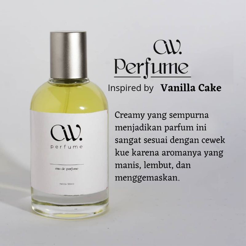 Premium Perfume inspired by Vanilla Cake / PARFUM VANILLA CAKE / Parfum unisex viral