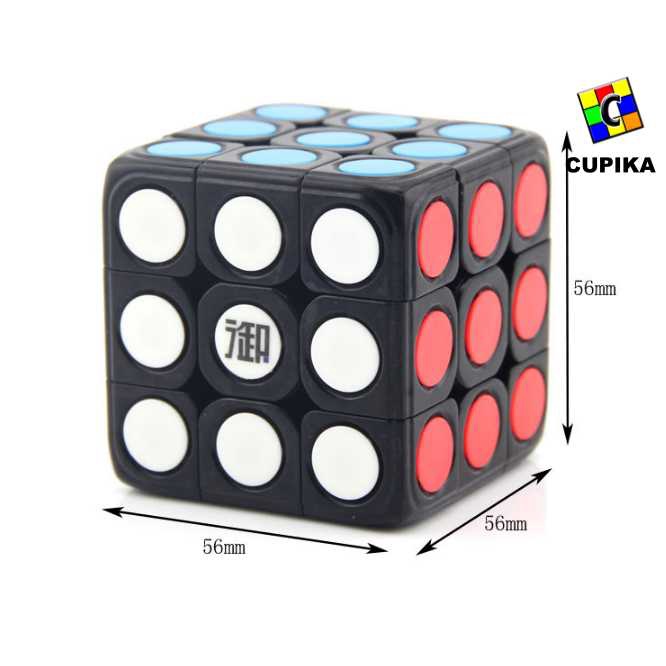 Rubik 3x3 3x3x3 Magic Dot Yongjun Mofang Moyu unik viral - CUPIKA