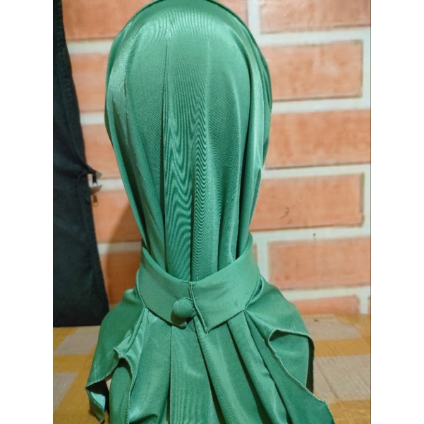 JILBAB BSK kancing blakang