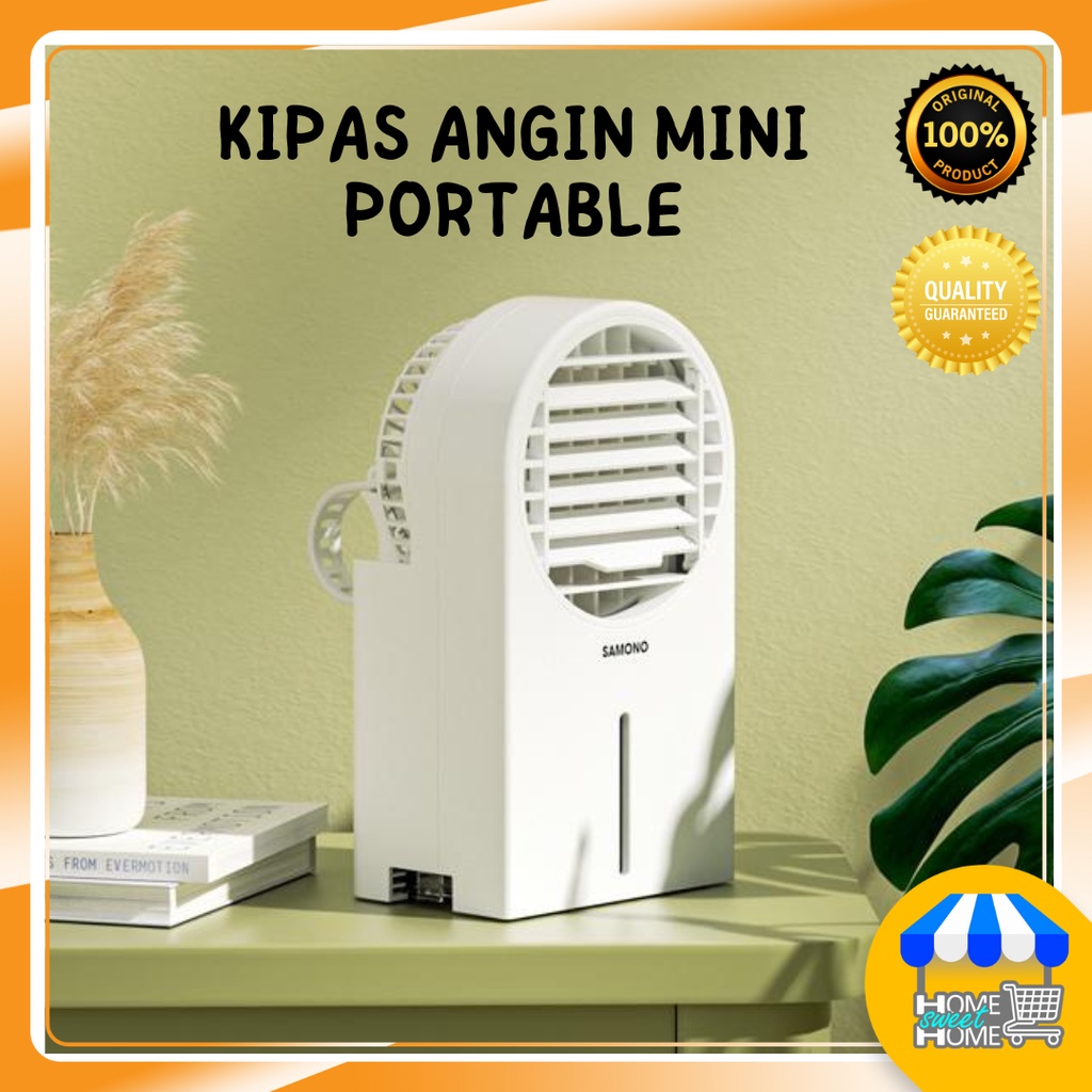 Jual Kipas Angin Mini Portable Air Cooler Usb Desk Fan Kipas Meja