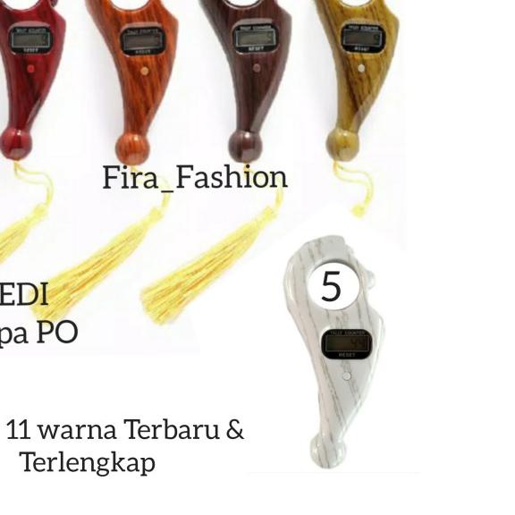 Tasbih Digital Kayu - Kayu