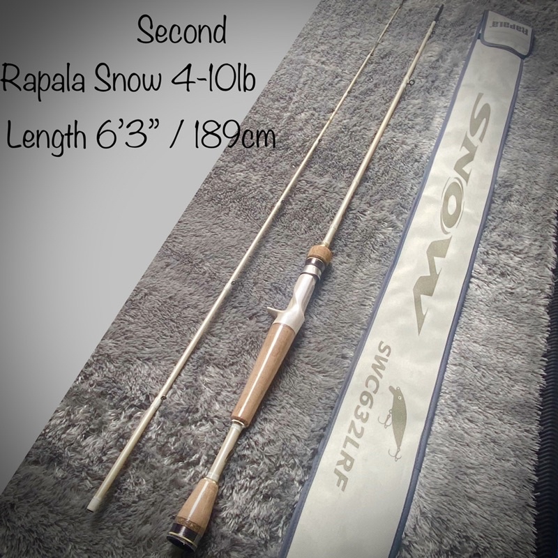Second Rod BC Rapala snow 4 10lb