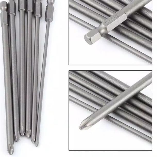 Set 6Pcs Mata Obeng Magnetik panjang 150mm