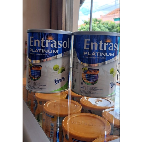 

Entrasol platinum 800gr Vanila