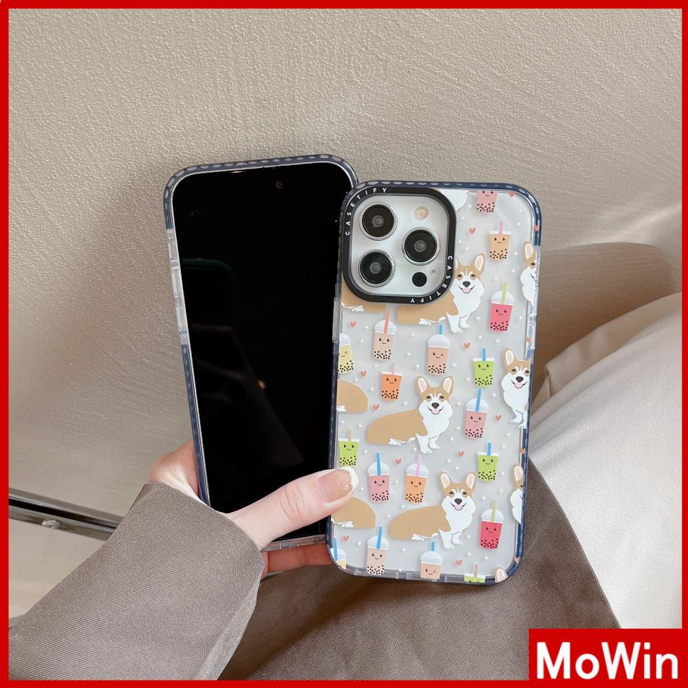 For iPhone 14 Pro Max iPhone Case Thickened TPU Soft Case Clear Case Shockproof Cartoon Cute Puppy Compatible For iPhone 13 Pro Max 12 Pro Max 11 Pro Max 7Plus XR XS MAX