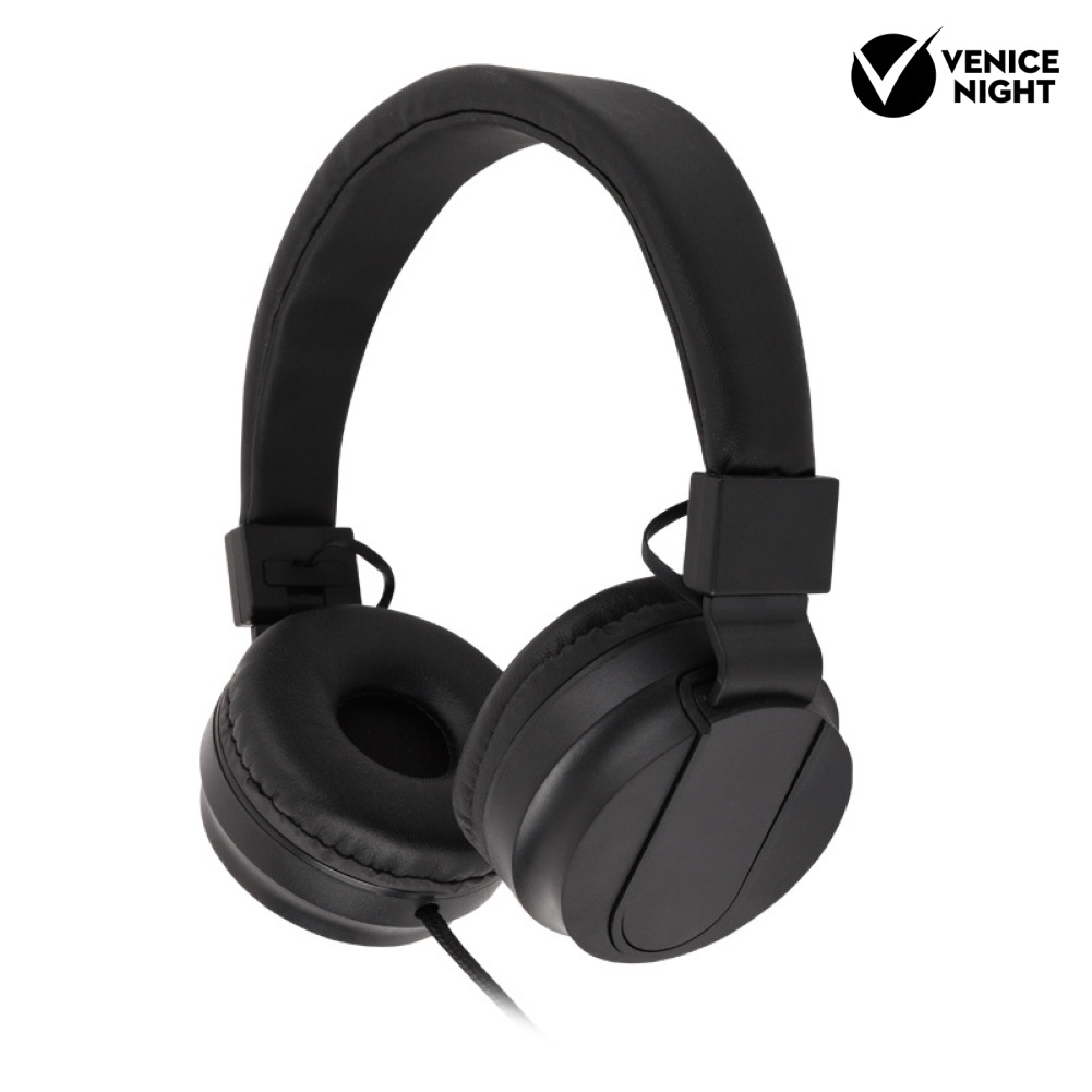 (VNEP) (Berkabel) Headphone Stereo HiFi Portabel Lipat Headset Gaming Bass Berat dengan Mikrofon