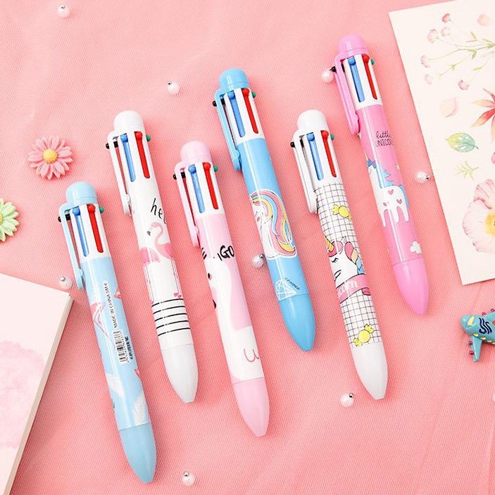 

KENJO STATIONERY - Pulpen Karakter - Pena Mekanik Flamingo dan Motif Unicorn