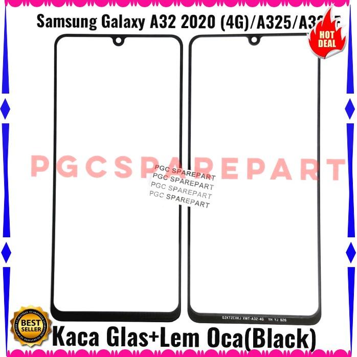 Acc Hp Original Kaca Lcd Glass Plus Lem Oca Samsung Galaxy A32 2020 4G A325