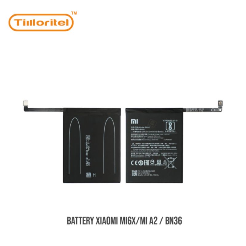 BATTERY XIAOMI MI6X/MI A2 / BN36