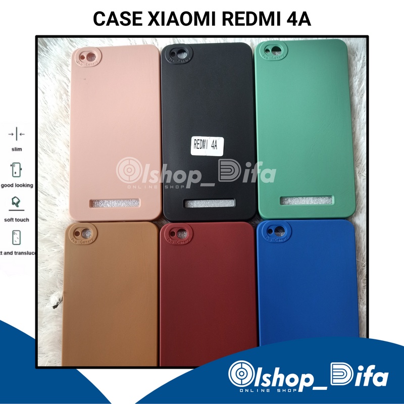 XIAOMI REDMI 4A SOFT CASE AERO PRO CAMERA FUL COLOUR MACARON