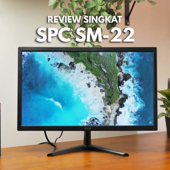 Jual Monitor LED Bekas 22 inch SPC IPS Full HD Support HDMI VGA