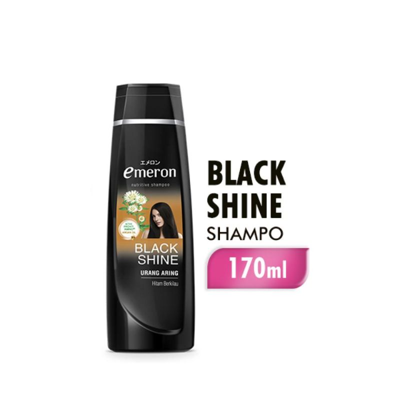 emeron Shampoo Black Shine Urang Aring 170ml