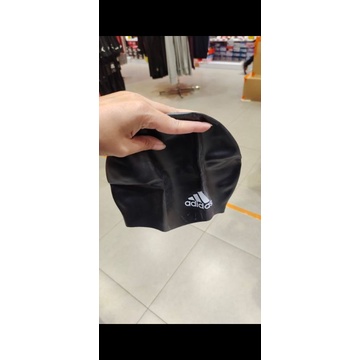 Sale Original Adidas Swim Cap logp timbul depan belakang