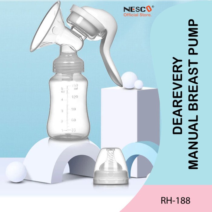 NESCO BREAST PUMP - POMPA ASI (MANUAL &amp; ELECTRIC)
