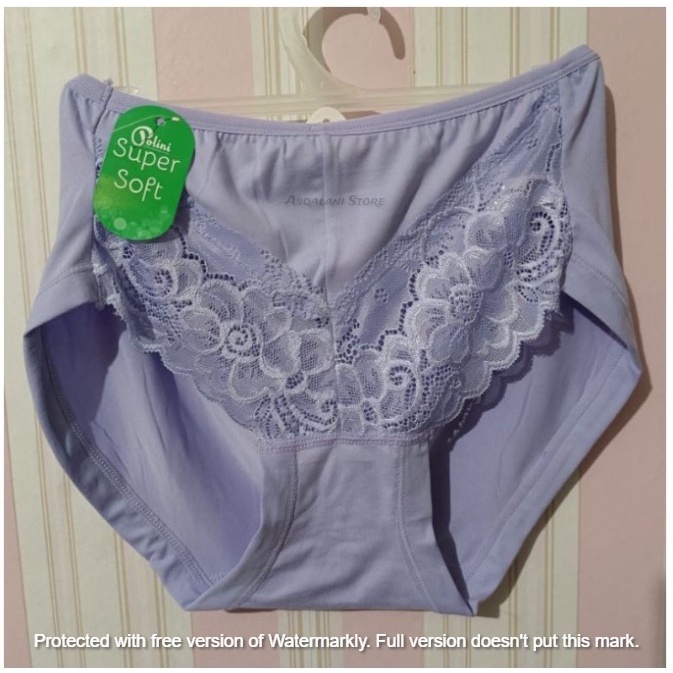 CD Wanita Brokat Bahan Super Soft/ Cd wanita POLINI FIT TO XL