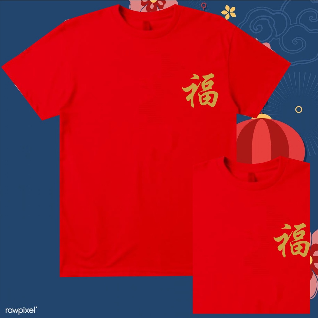 Rajakaosindo / kaos imlek 2023 / Kaos imlek terbaru / Baju Imlek / Baju imlek tahun kelinci / kaos i