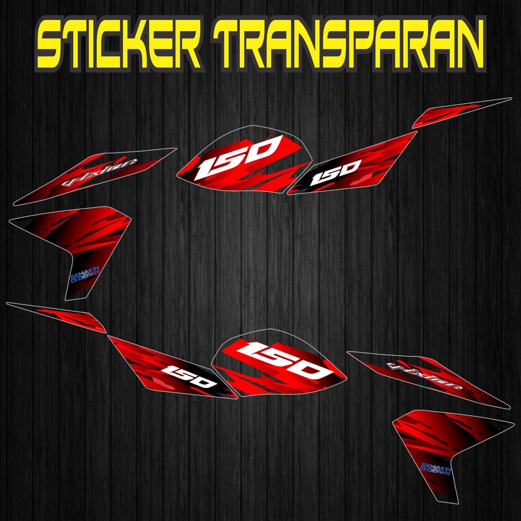 STICKER STRIPING DECAL STRIPING VIXION NVL VIXION 2013 ,2014 STRIPING VIXION TRANSPARAN ,STRIPING VI