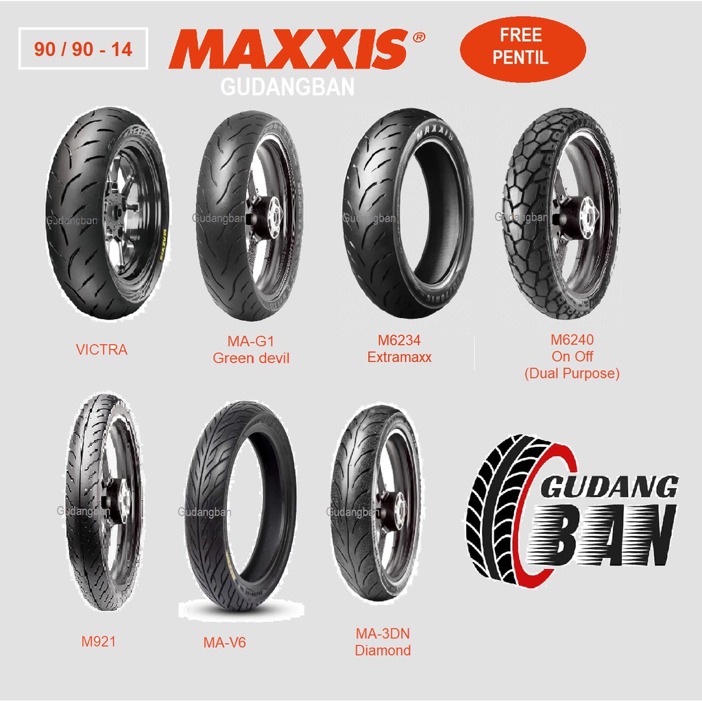 Jual Maxxis Ban Luar Motor Matic Vario Beat Tubeless