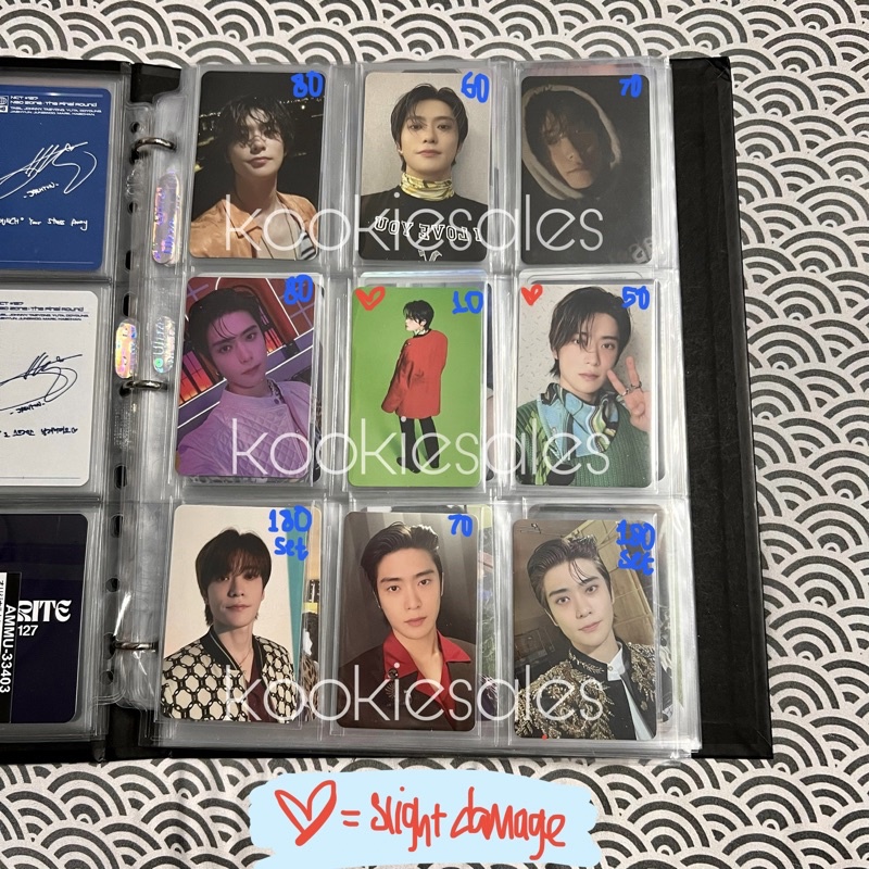 Photocard PC Jaehyun NCT 127 Album Sticker Seoul City Sticky AR Jewel Case Selca Selfie Clip Concept