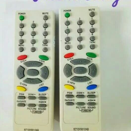 Remot/Remote TV LG Tabung 124