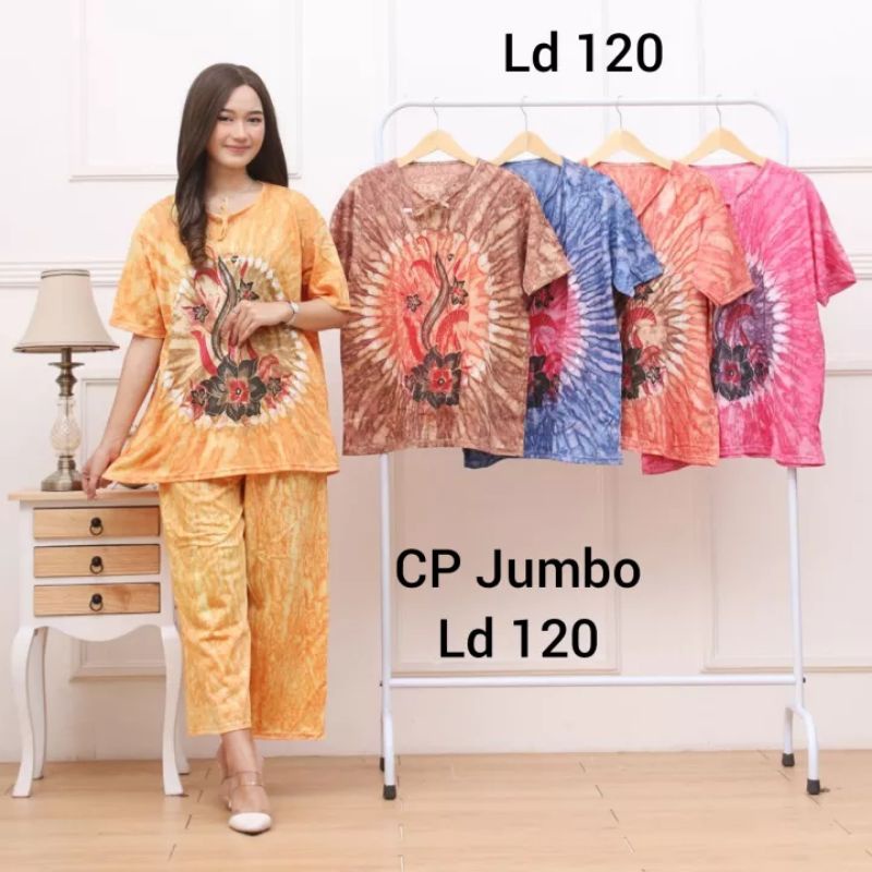 SETELAN CP JUMBO LD 120 CM // CP JUMBO BAHAN KAOS  // SETELAN ABSTRAK // SETELAN // CP JUMBO // SETE