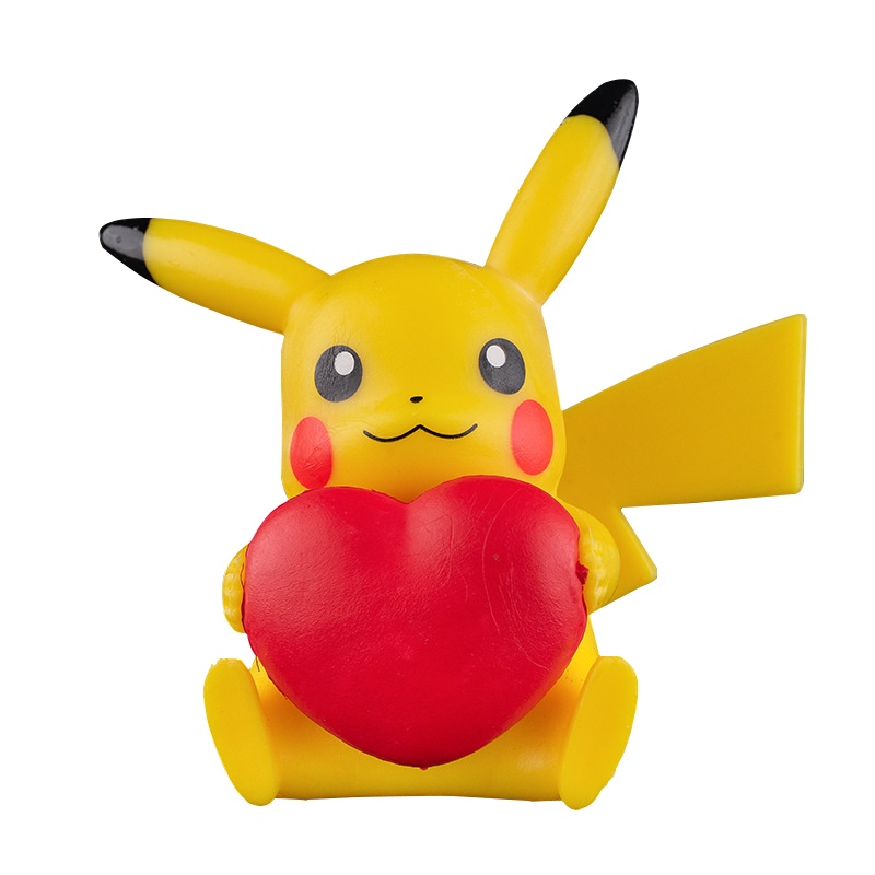 Mainan Action Figure Pokemon Pikachu Charmander Psyduck Squirtle Jigglypuff Bulbasaur Kawaii Untuk Hadiah Anak