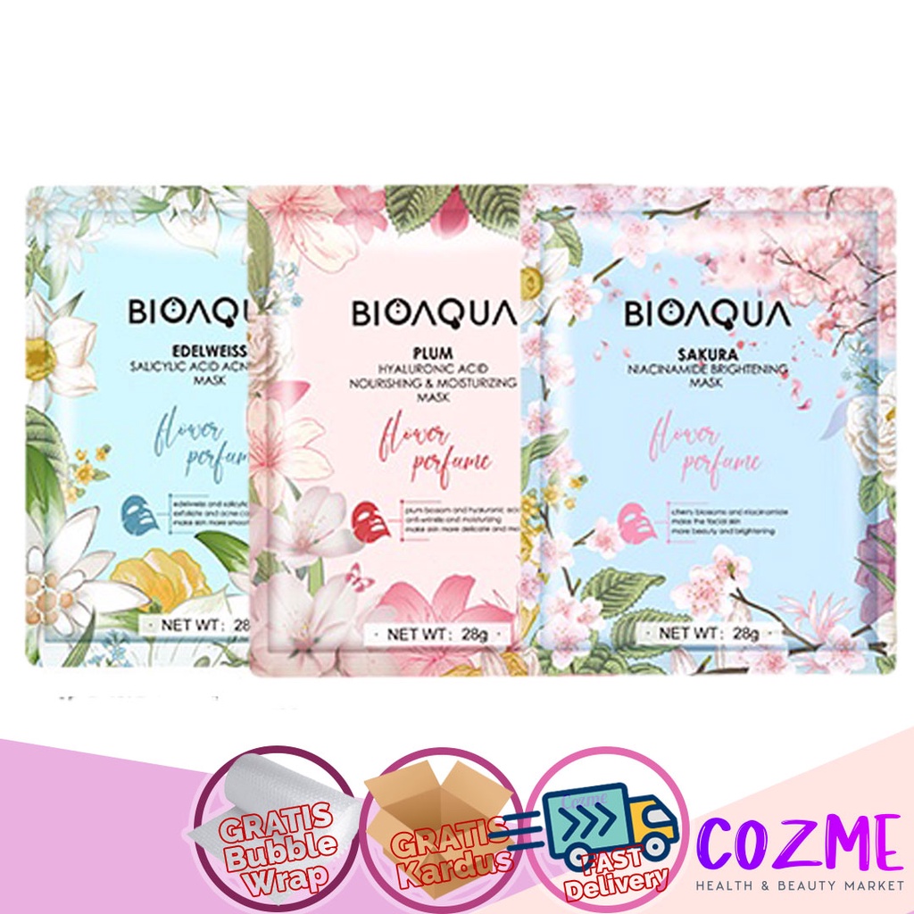 BIOAQUA Flower Perfume Sheet Mask