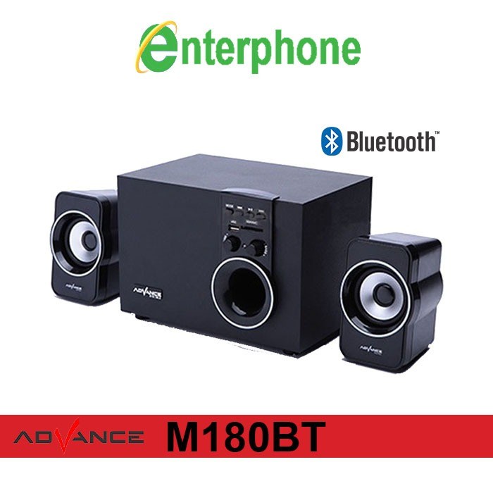 Speaker Advance M180Bt Advan Aktif Bluetooth Usb Radio