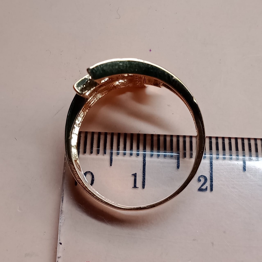 Cincin emas 17K - 3.55 gr kadar 750 - 3958