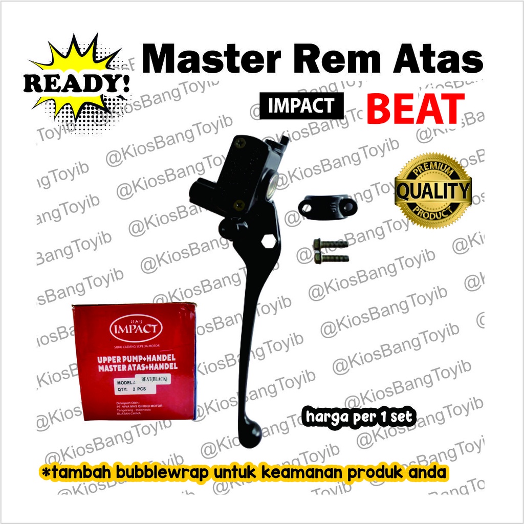 Master Rem Atas Rumah Minyak Rem + Handle BEAT VARIO BLADE (impact)