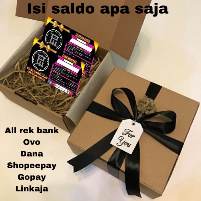 Hampers Giftbox souvenir PW Produk (Pw vchr) isi 100-500