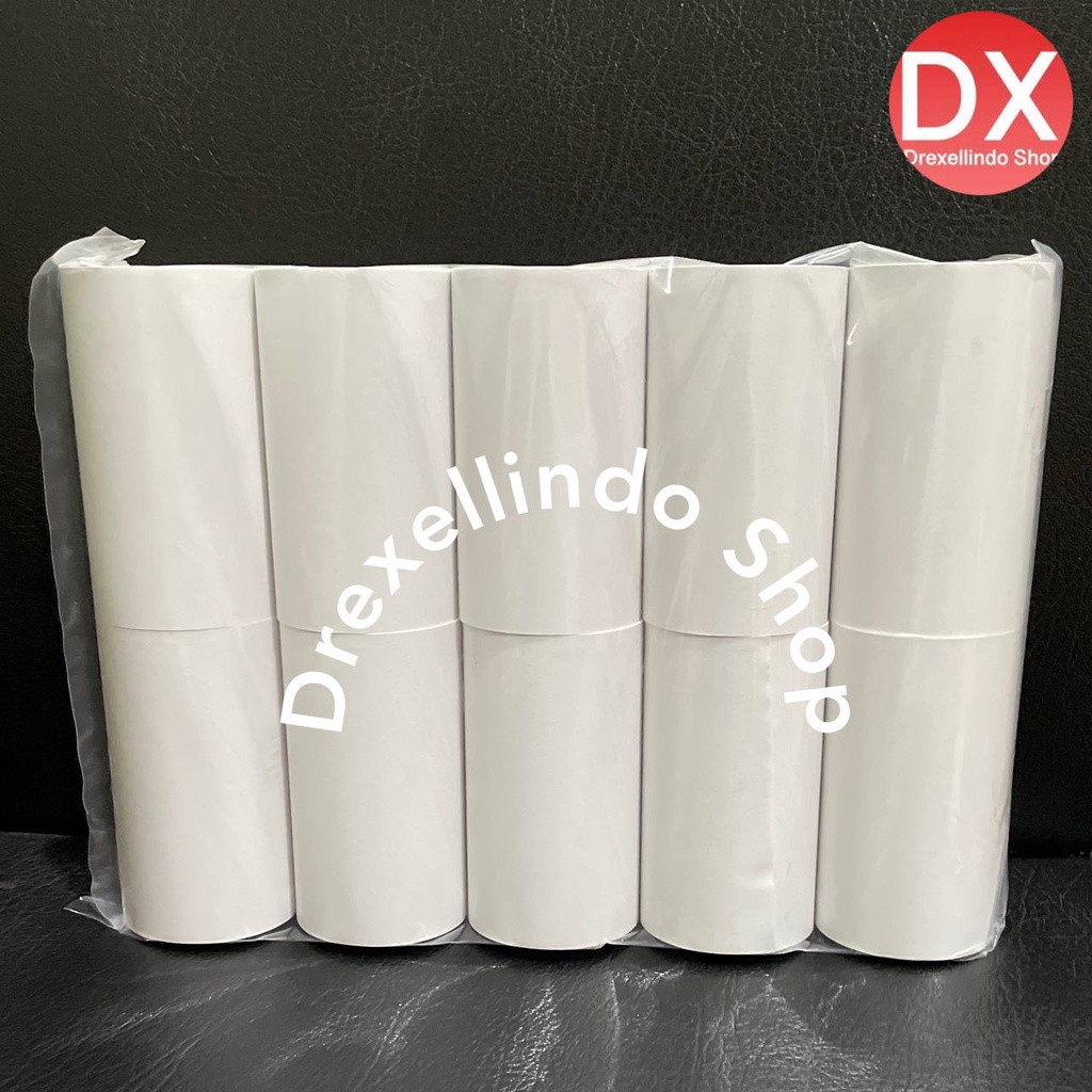 

Kertas Thermal Struk Kasir Ukuran 80x50mm / 80x50 per 8 roll
