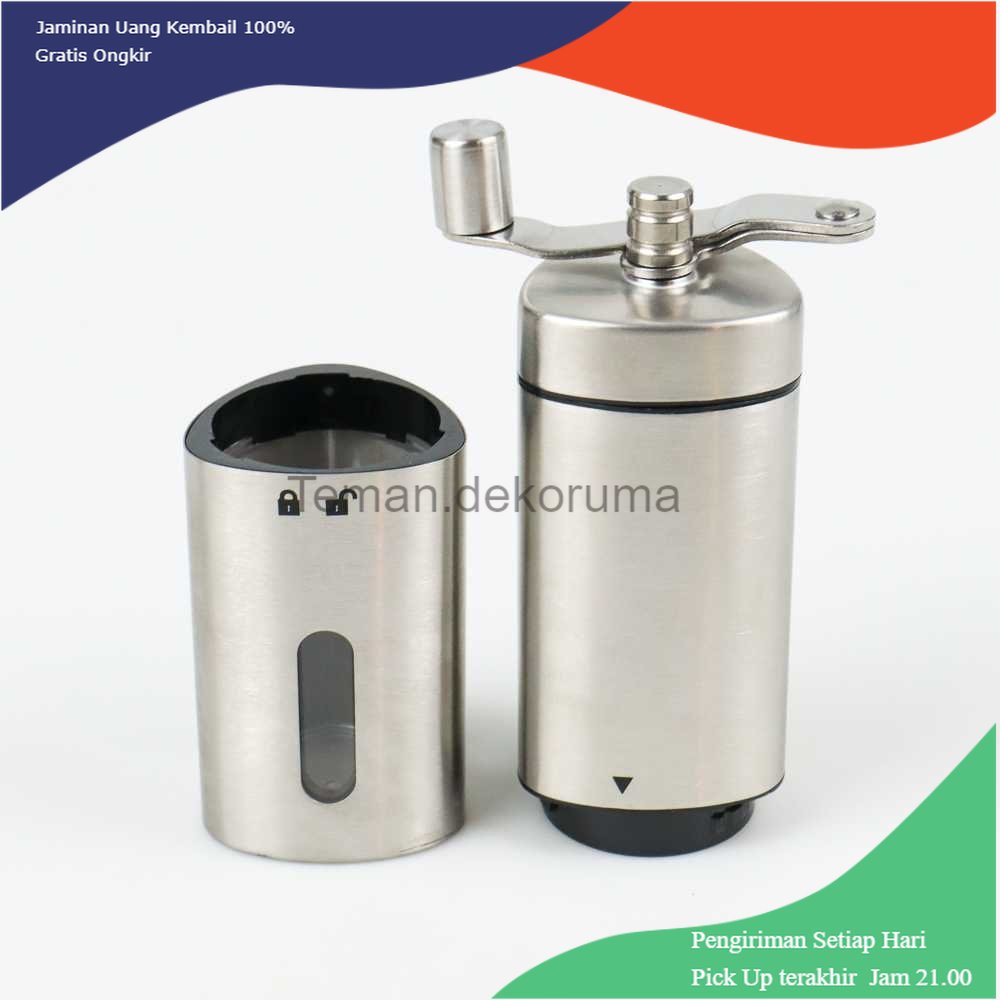 TD - PR Yajiao Alat Penggiling Kopi Manual Coffee Grinder Portable - EC03