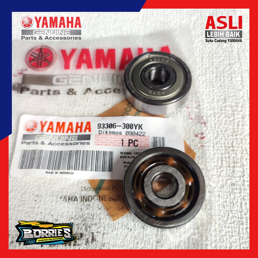 BEARING BERING LAHER 6300 RODA DEPAN JUPITER MX 135 LAMA OLD NEW NJMX MX KING 150 ORI 93306-300YK