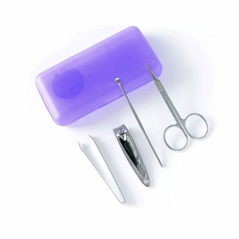 Manicure Pedicure kit set for Adult untuk Dewasa berbagai macam warna dan motif lengkap 7 in 1 / 4 in 1 bagus aman berkualitas murah