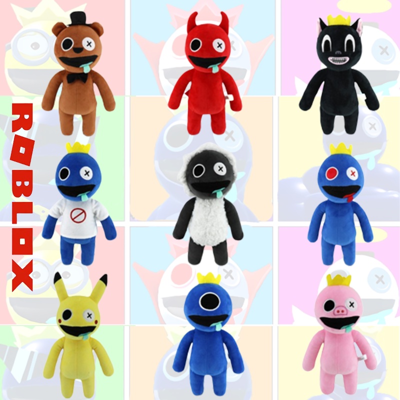 Short Plush Rainbow Friends Chapter2 Koleksi Mainan Mewah- Lembut Dan Licin