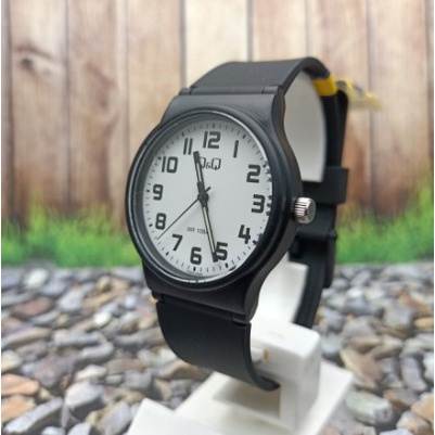 [COD] Jam Tangan Pria Q&Q QQ Analog Strap Karet QQ Original COWOK KEREN KOTAK KADO TERBARU