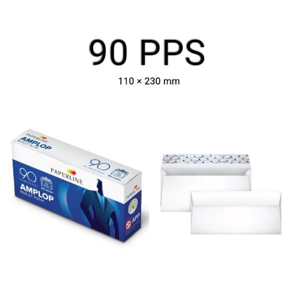 

AMPLOP PAPER 90 PPS PUTIH POLOS / AMPLOP UANG