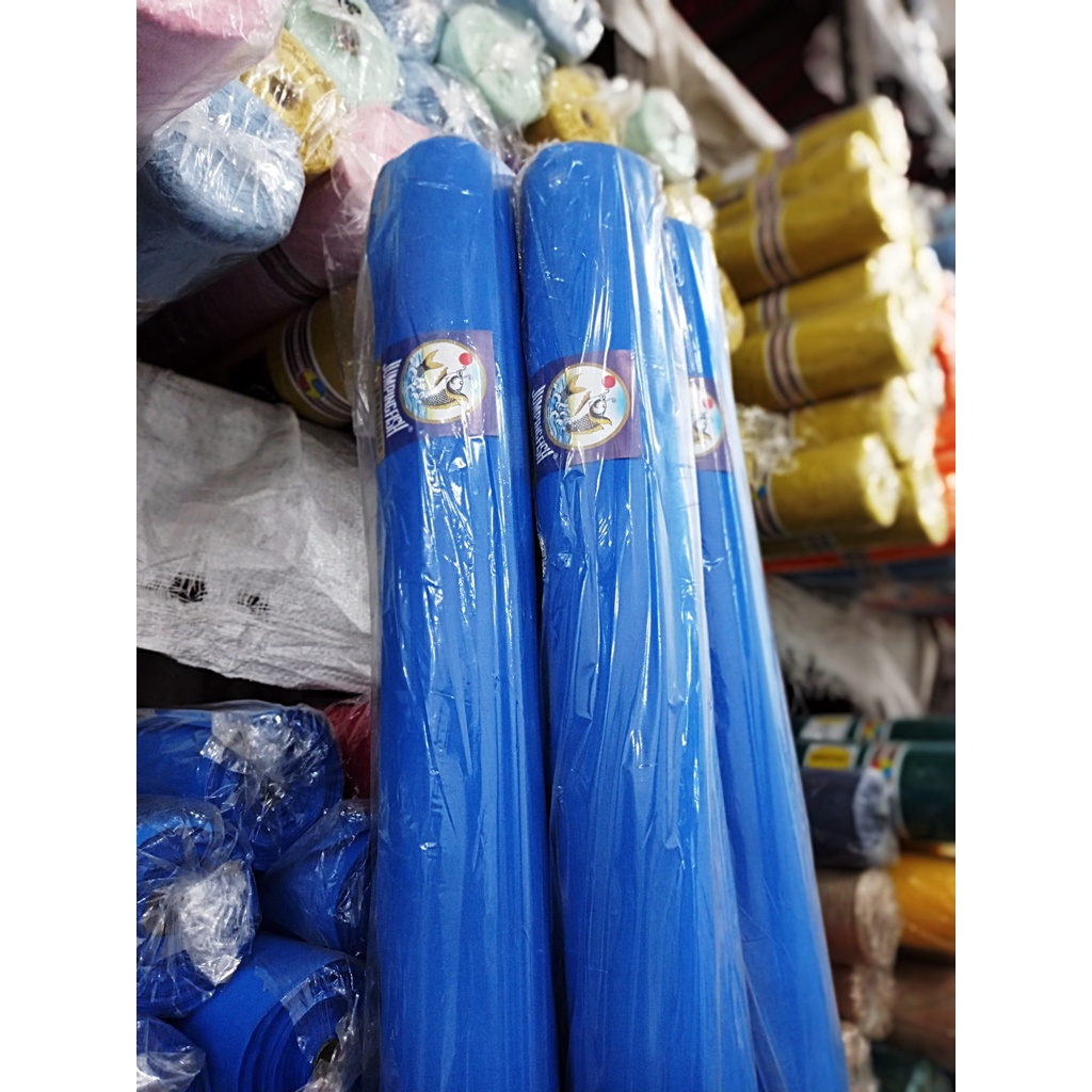 KAIN JUMPING FISH WARNA BIRU 228B