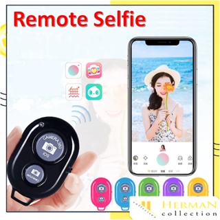 HC Smartfish Selfie Camera Remote Control Bluetooth Wireless Untuk Android IOS