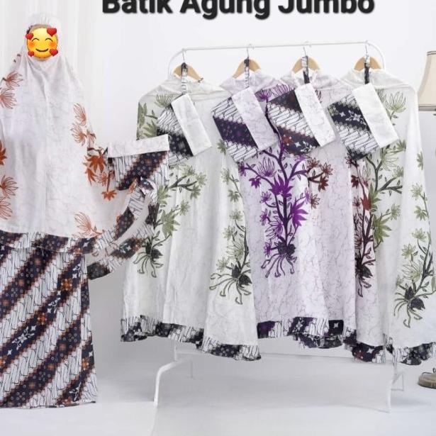 Mukena Batik Agung Jumbo
