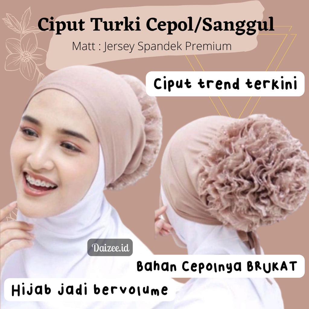 CIPUT INNER TURKI SANGGUL BESAR | CIPUT TURKI CEPOL TALI BELAKANG | CIPUT TURKI RENDA